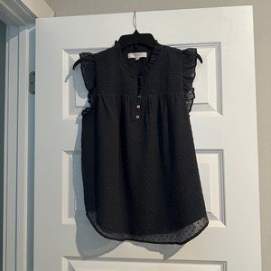 Loft Short Sleeve Dressy Top